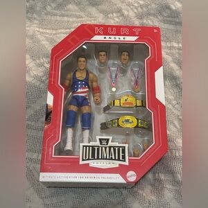Kurt Angle WWE 2025 Ultimate Edition Action Figure New in Box